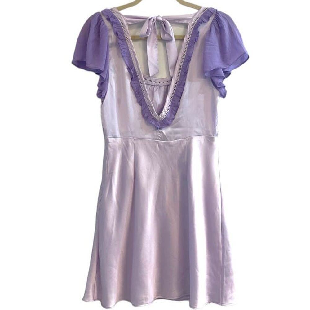 Free People Lavender Mini Dress - Picture 8 of 15